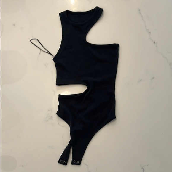 Abercrombie & Fitch Tops - Abercrombie & Fitch Black Ribbed Top